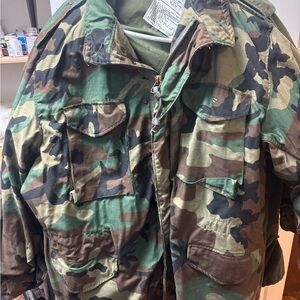 Camouflage Military Jacket